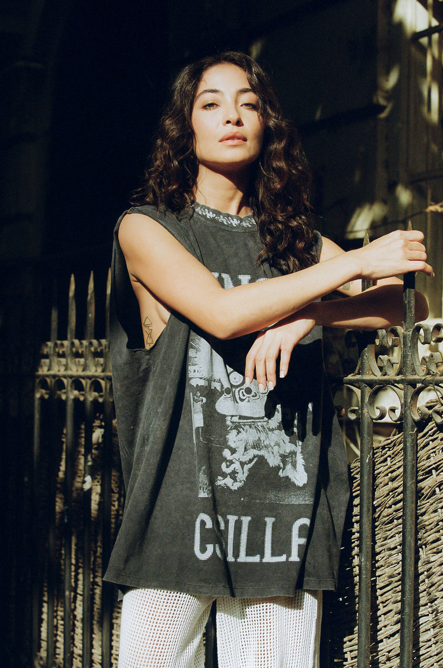 Kinga Csilla Dragon Dance Band Tee - Black