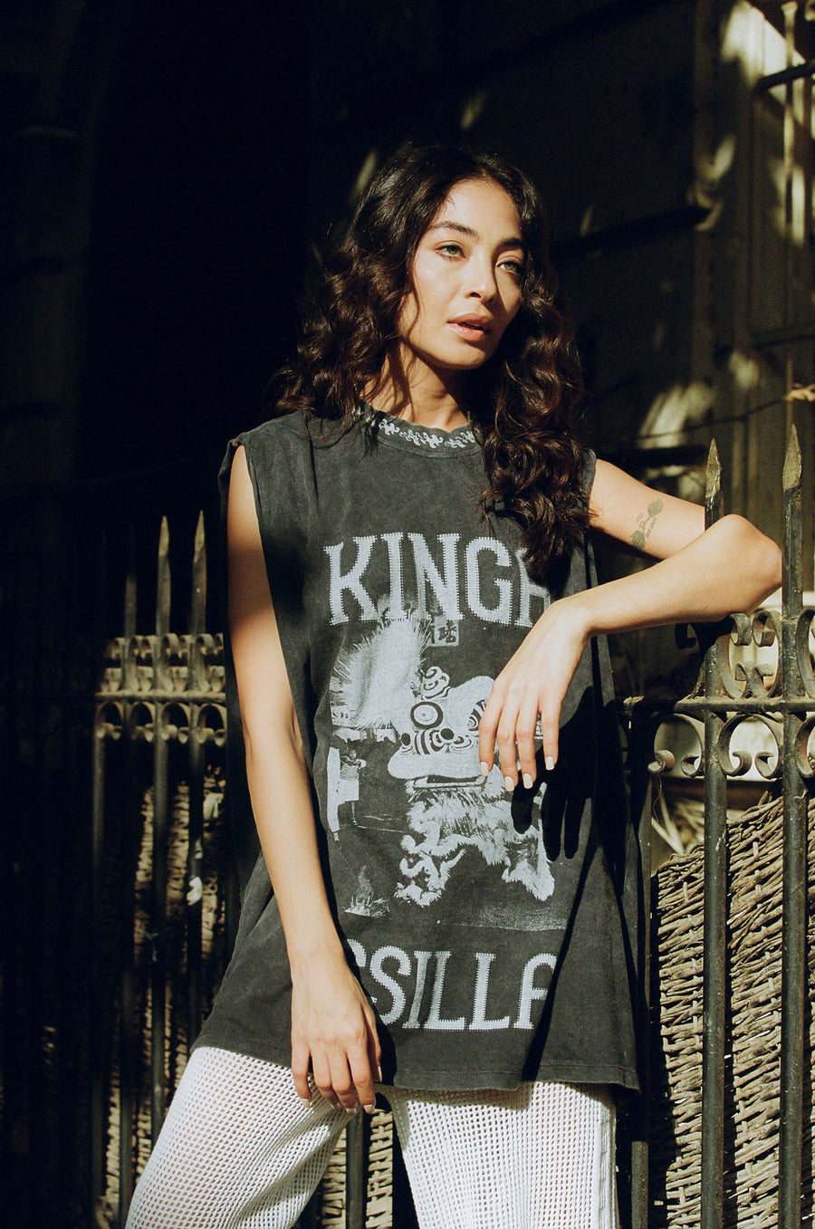 Kinga Csilla Dragon Dance Band Tee - Black