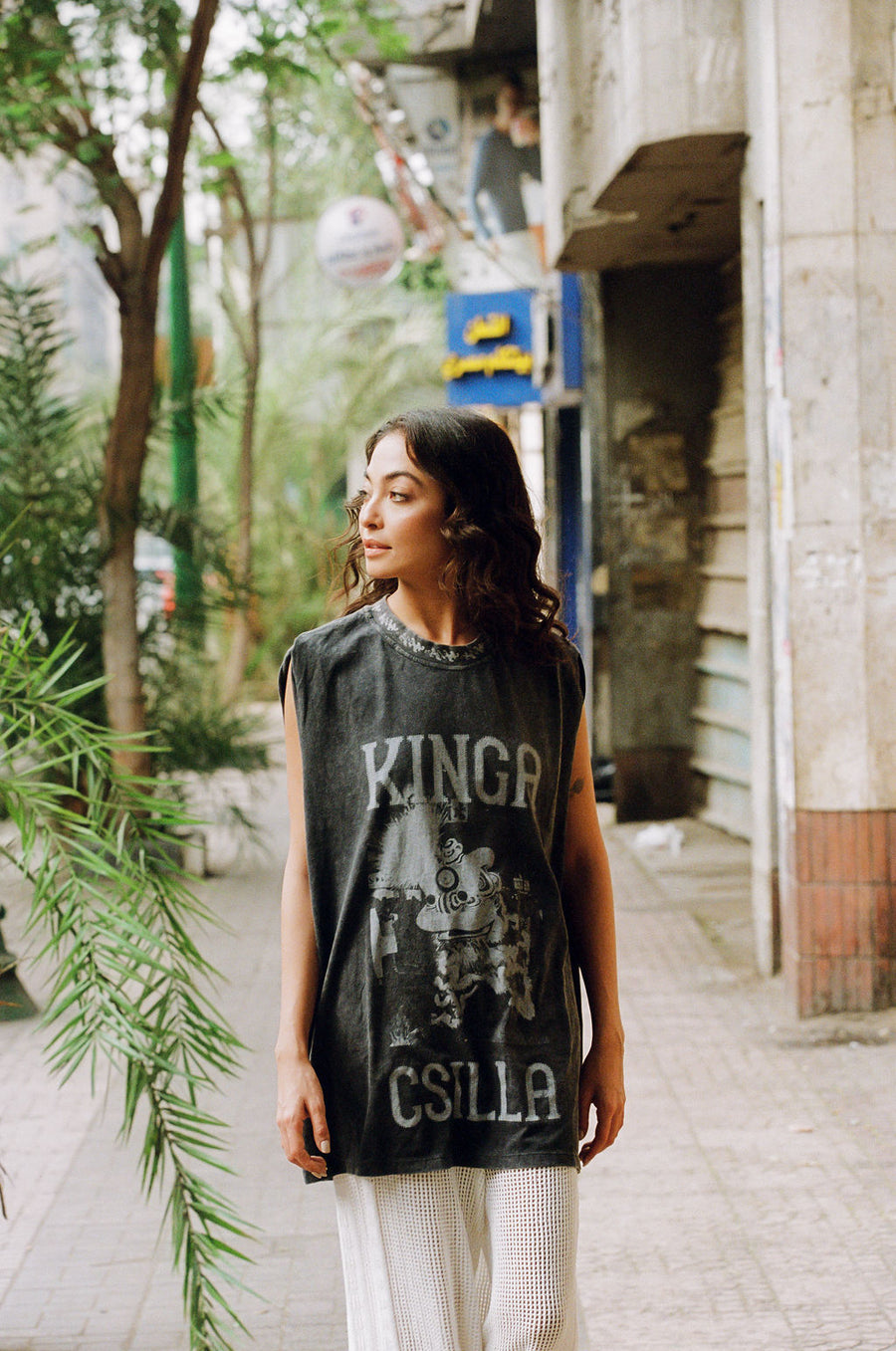 Kinga Csilla Dragon Dance Band Tee - Black