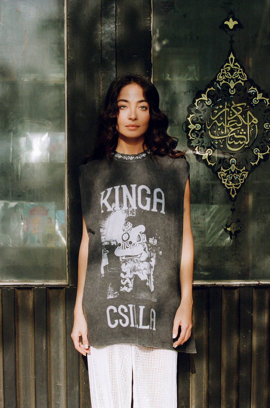 Kinga Csilla Dragon Dance Band Tee - Black