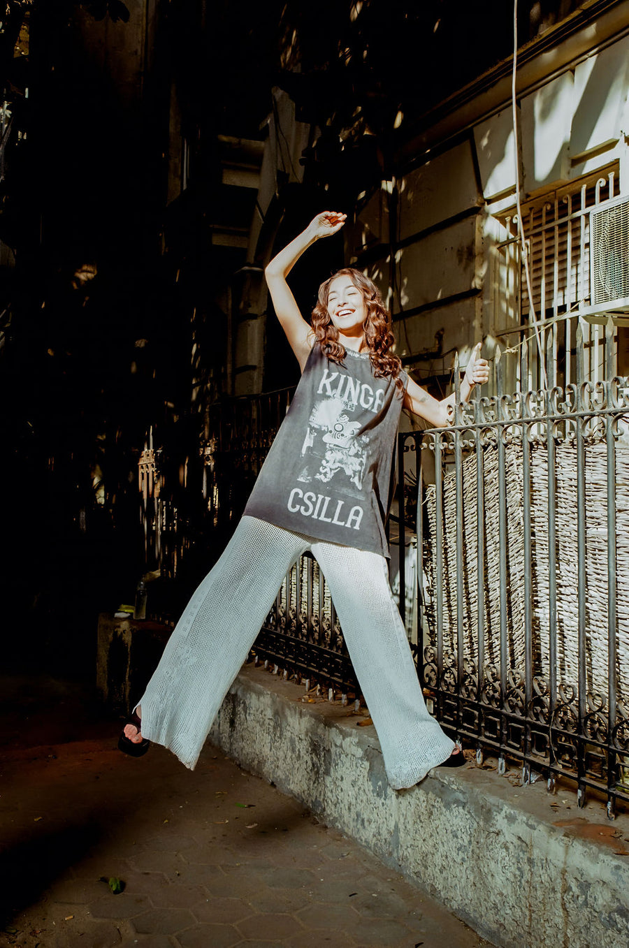 Kinga Csilla Dragon Dance Band Tee - Black