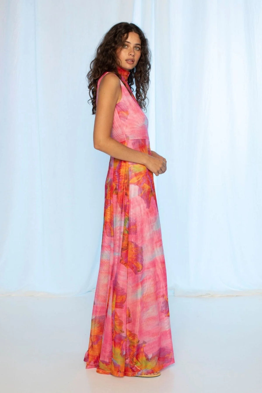 Kachel Cecilia Maxi Dress - Sunset