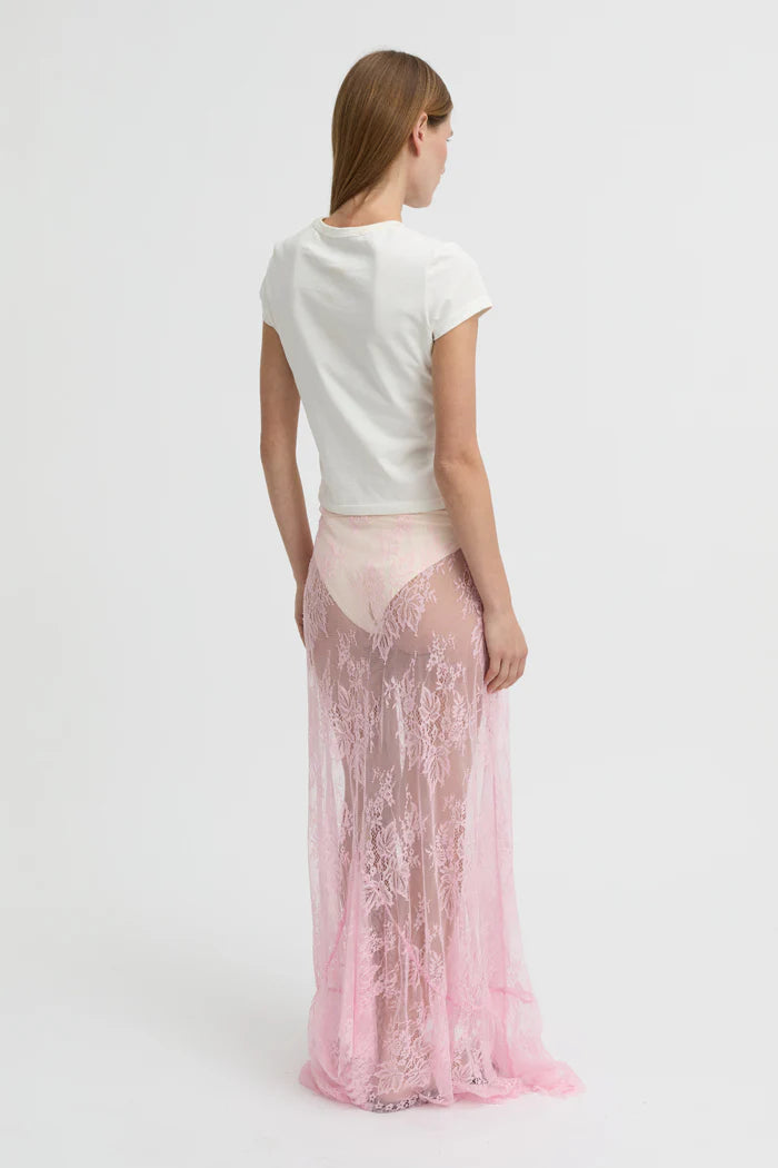 Blanca Veda Lace Skirt - Pink