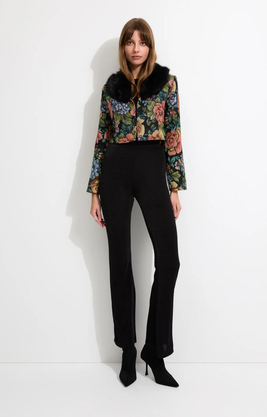 Unreal Fur Monarch Cropped Jacket FINAL SALE