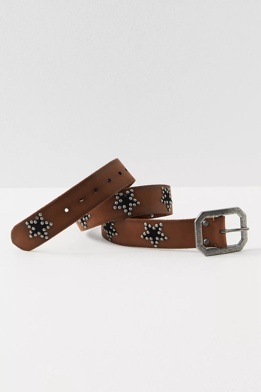 Free People Starcrossed Studded Belt - Bronze Age