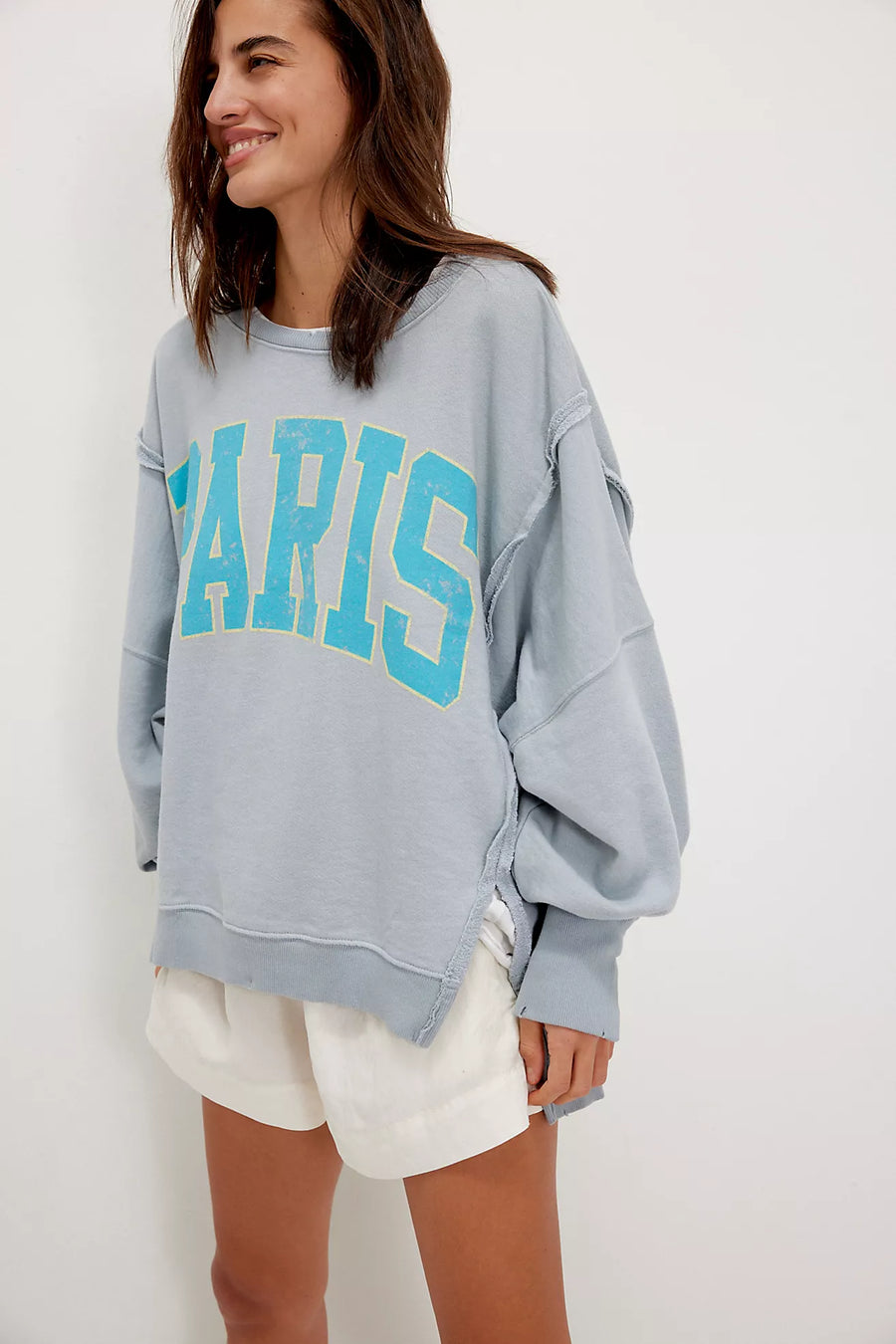 Free People Graphic Camden - Stone Combo Paris