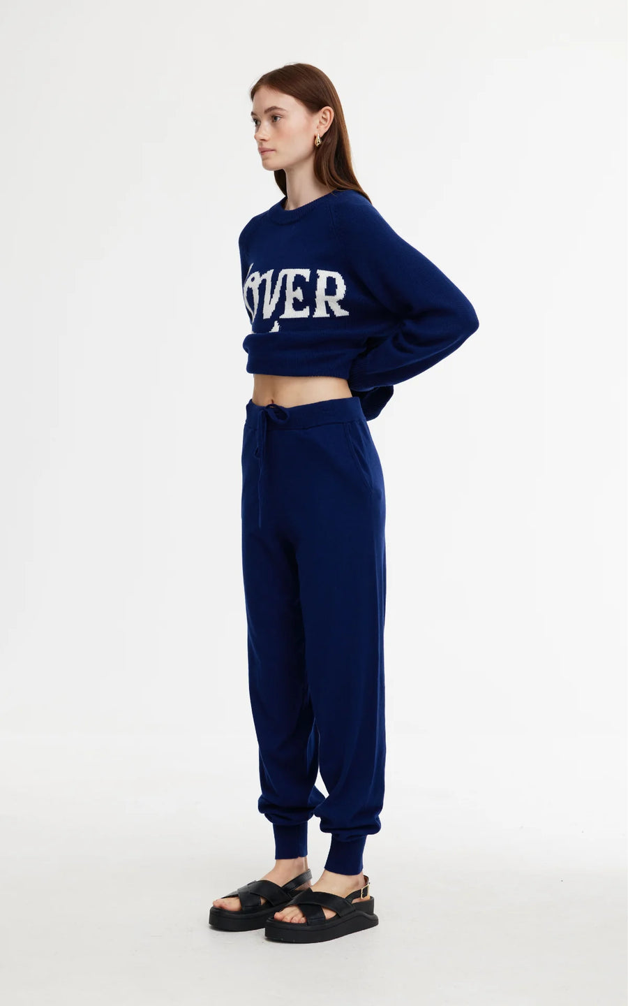 Kinney Eliza Knit Pant - Indigo