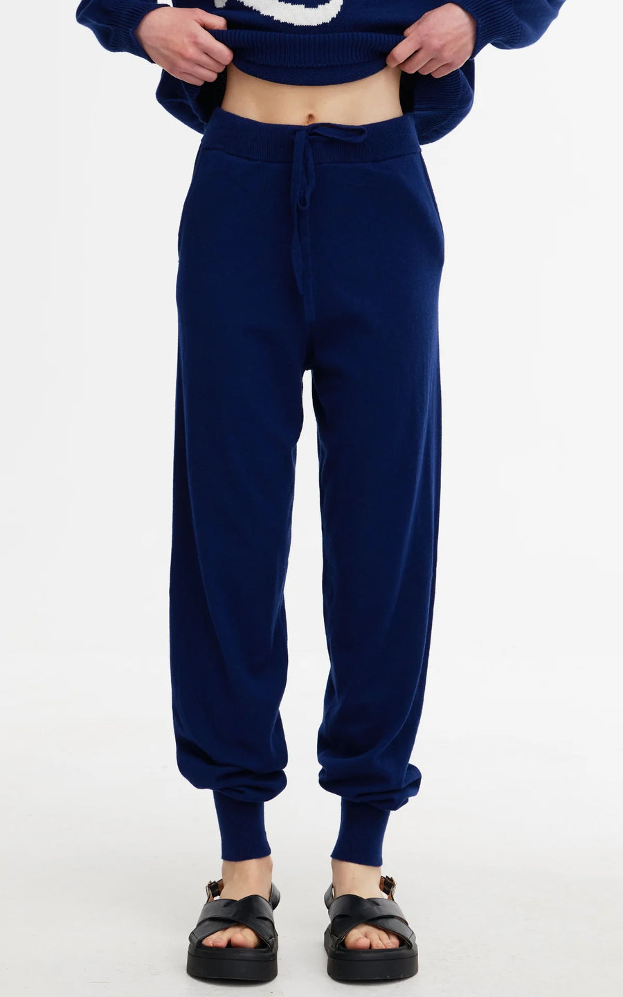 Kinney Eliza Knit Pant - Indigo