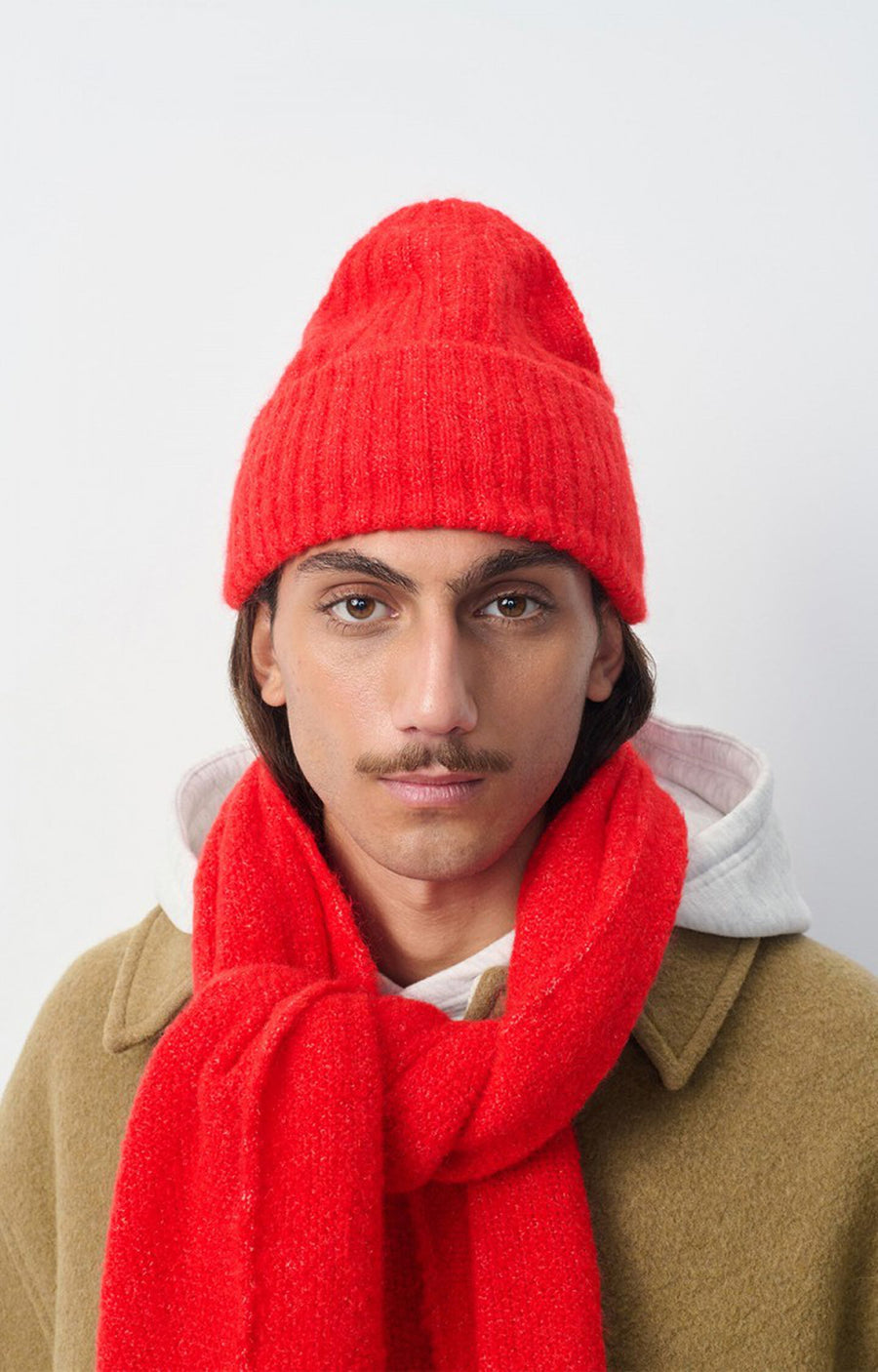 American Vintage Beanie - Chili Pepper Melange