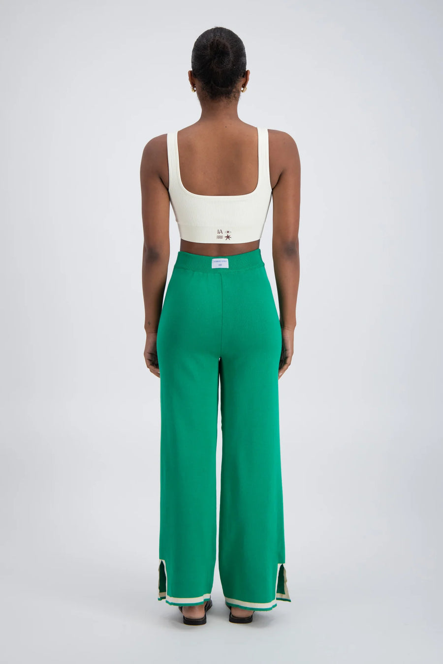 Jasmine Alexa Deia Knit Pant - Green FINAL SALE