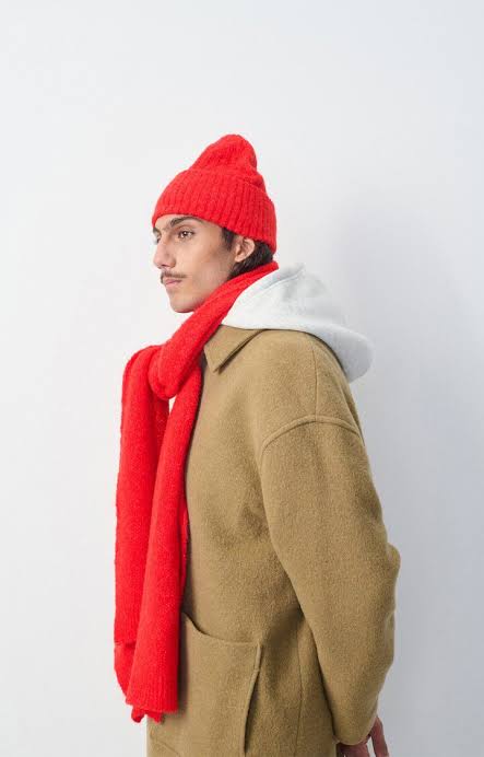 American Vintage Beanie - Chili Pepper Melange
