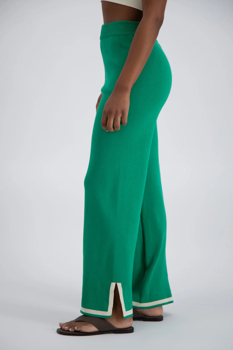 Jasmine Alexa Deia Knit Pant - Green FINAL SALE