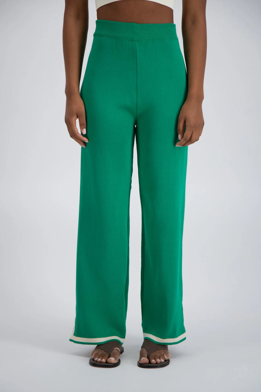 Jasmine Alexa Deia Knit Pant - Green FINAL SALE