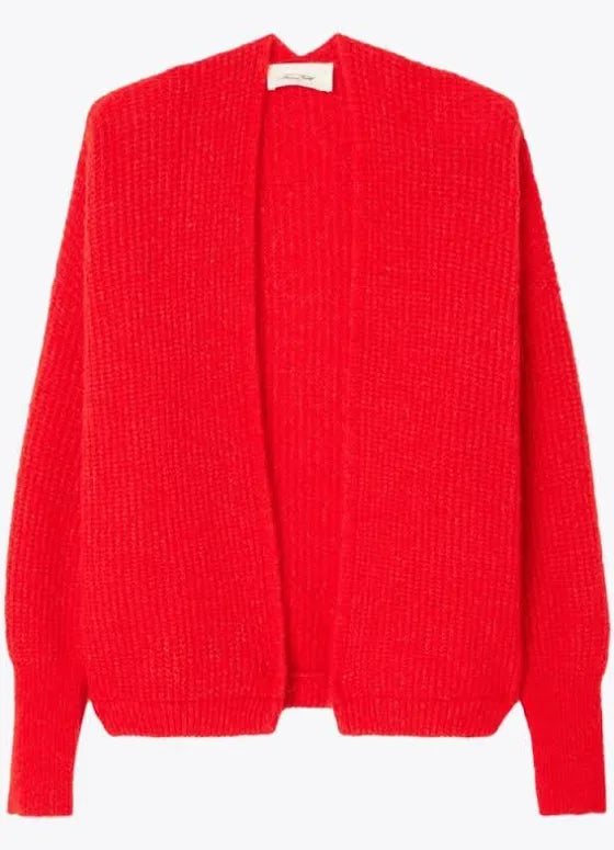American Vintage East Cardigan - Chili Pepper Melange