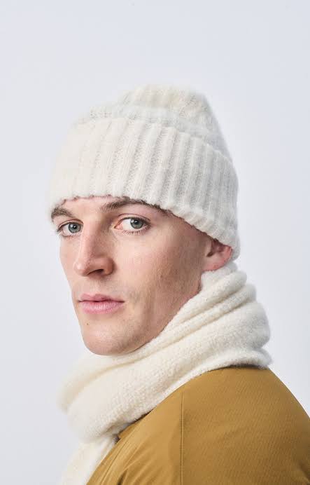 American Vintage East Beanie - Mother Of Pearl Melange