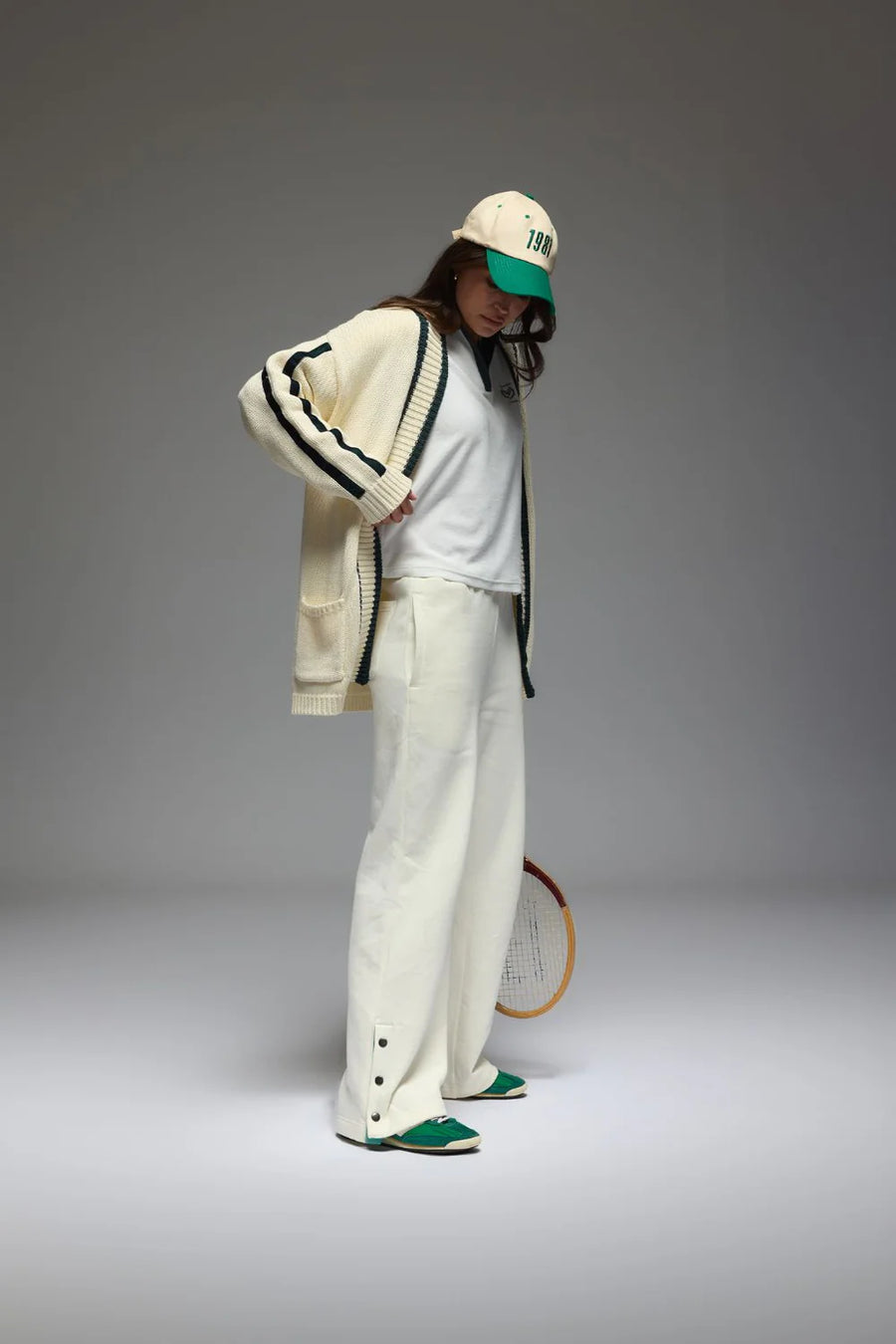 Araminta James Club Cardigan - Coconut