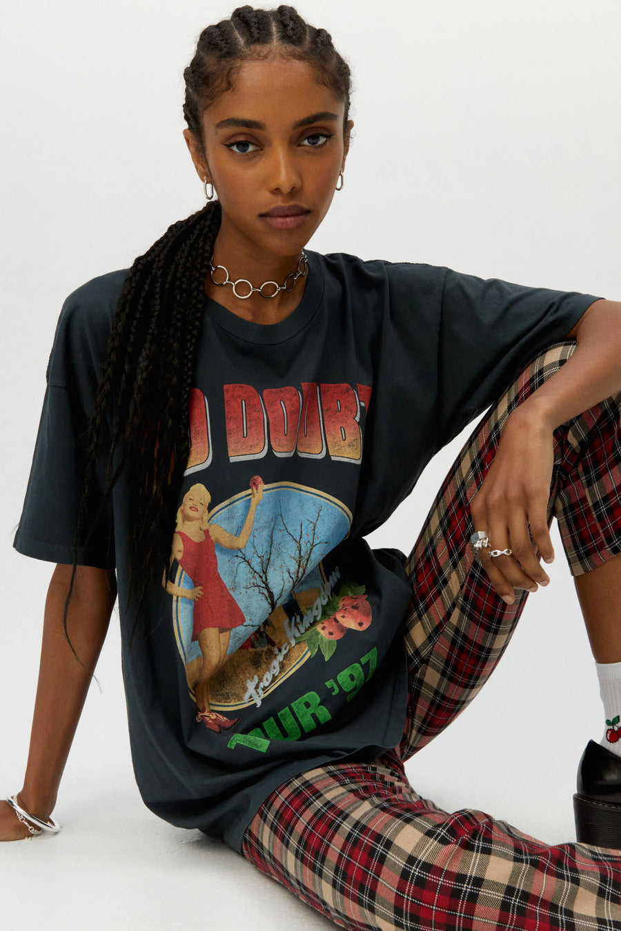Daydreamer No Doubt Tour 97 Merch Tee - Vintage Black