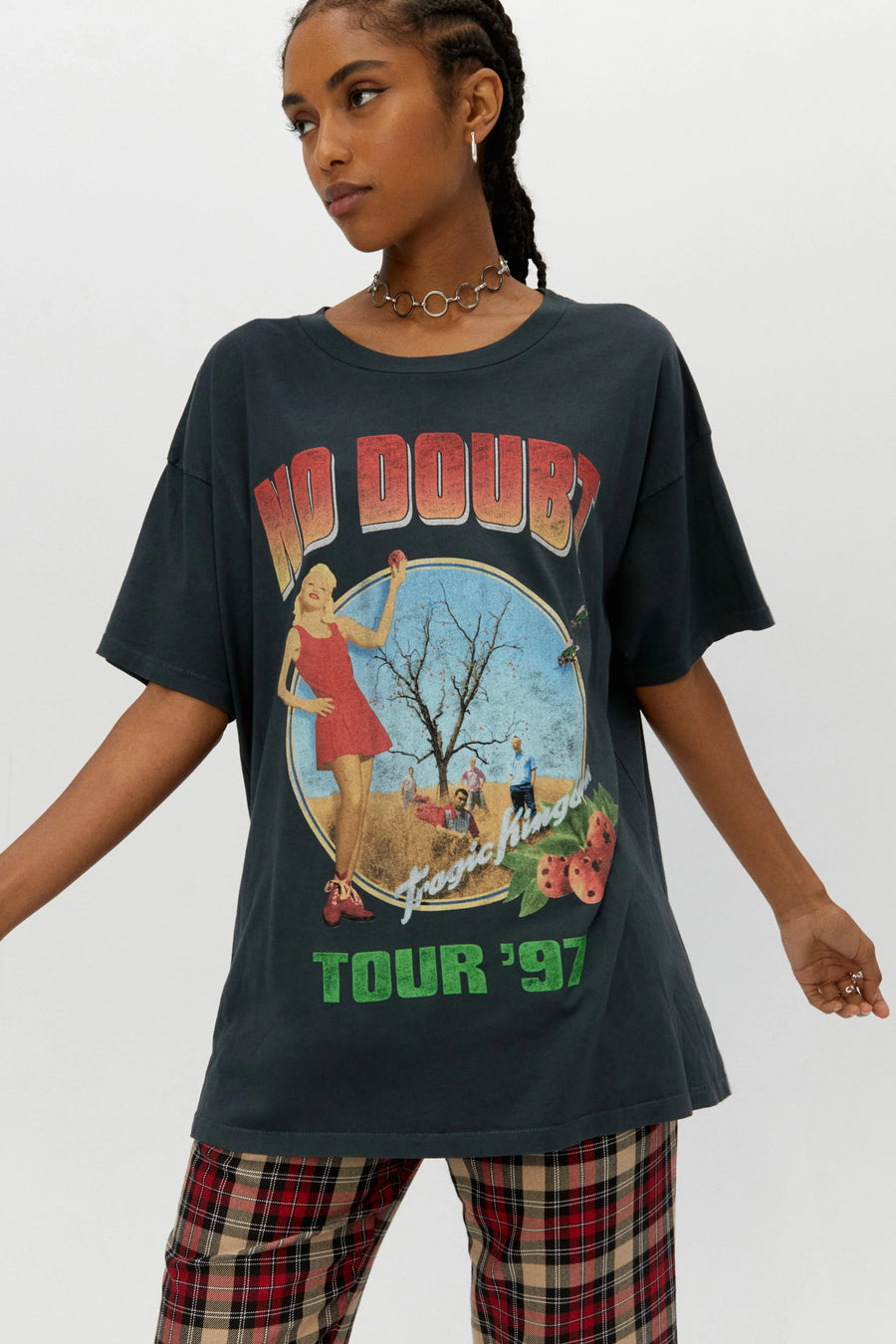 Daydreamer No Doubt Tour 97 Merch Tee - Vintage Black