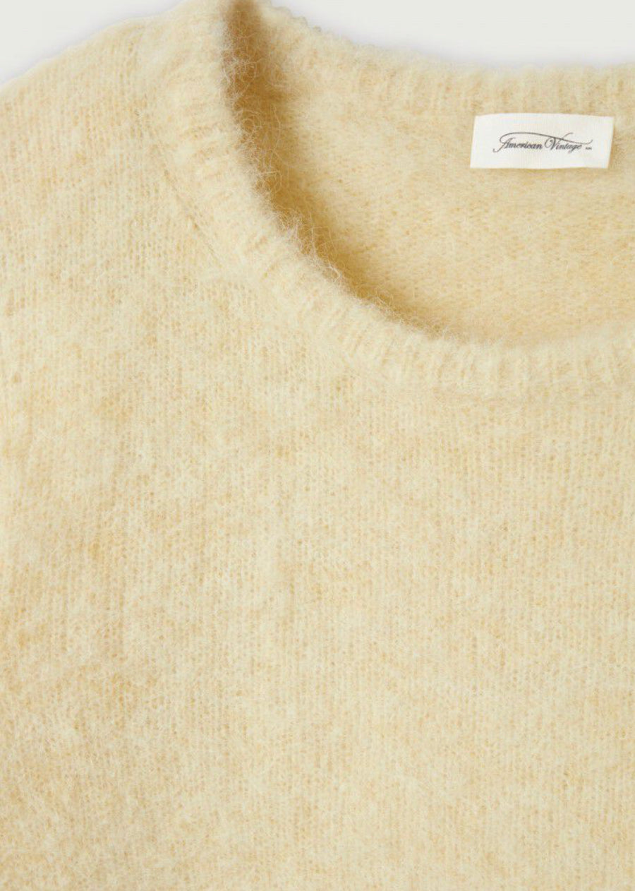 American Vintage Foubay Jumper - Lemon Curd Melange 18C