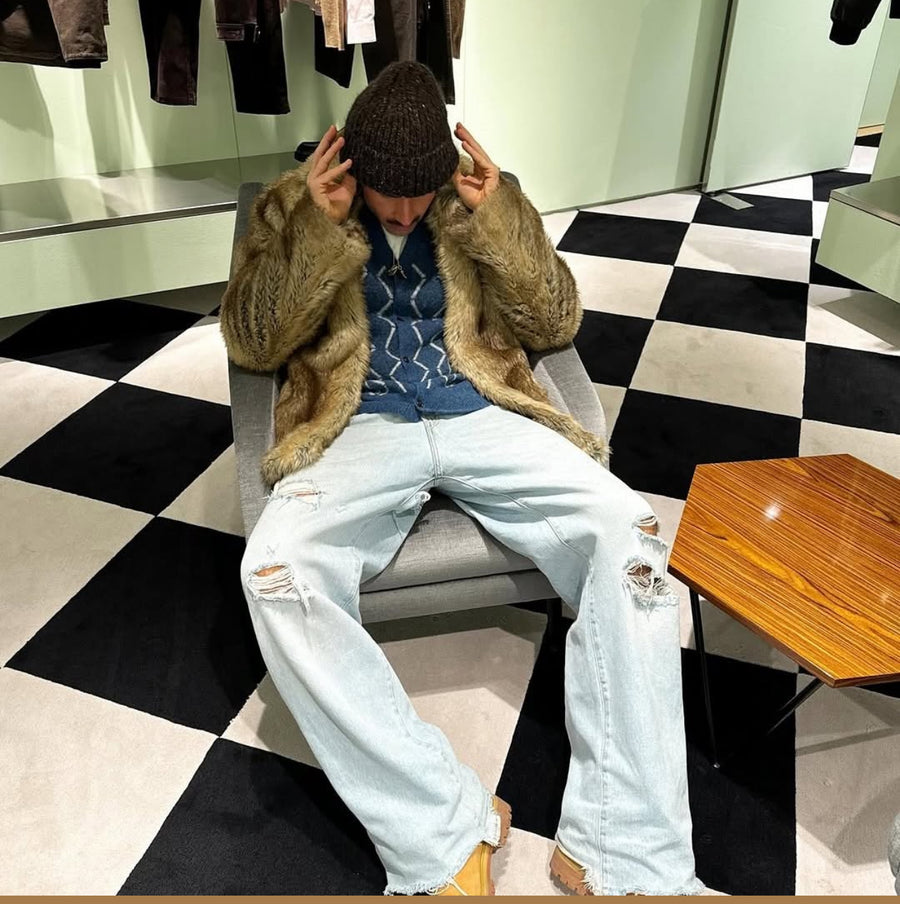 Unreal Fur Lupin Blazer - Wolf