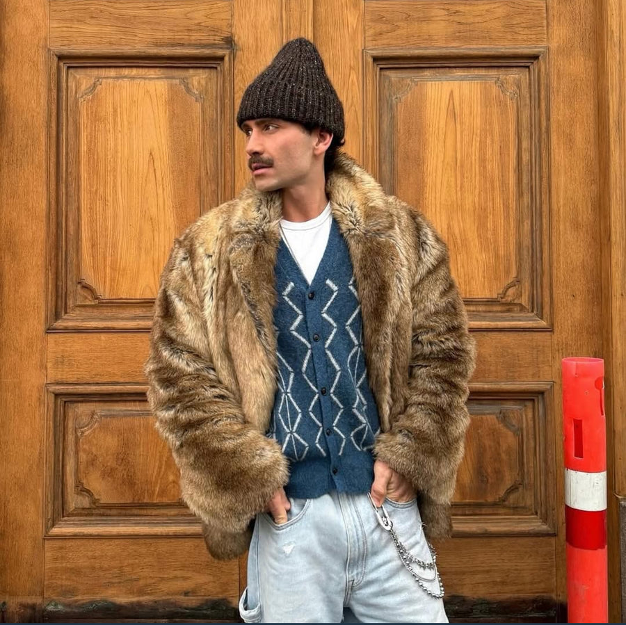 Unreal Fur Lupin Blazer - Wolf