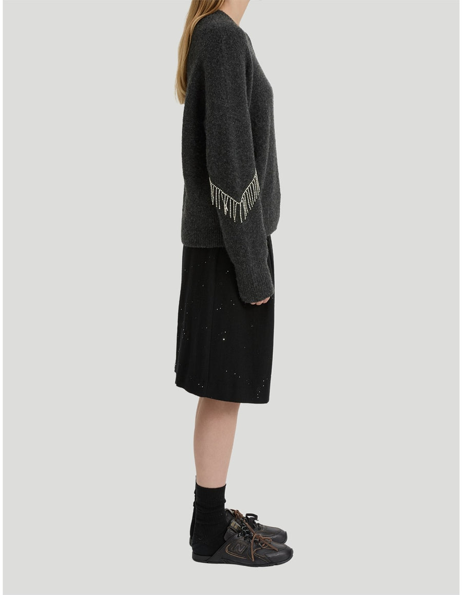 Blanca Felix Sweater - Charcoal