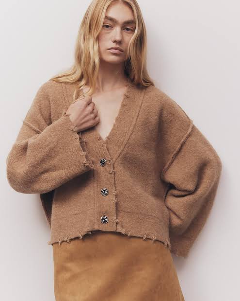 Blanca Pepa Cardigan - Camel