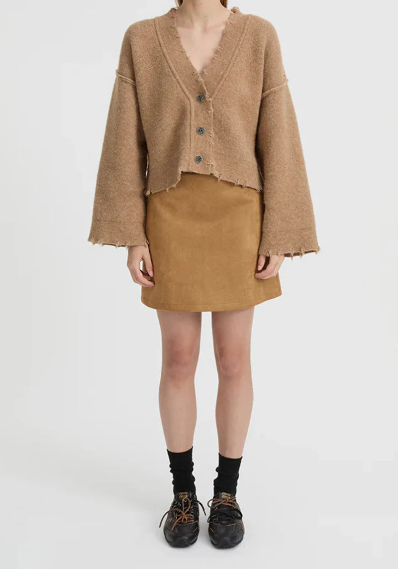 Blanca Pepa Cardigan - Camel