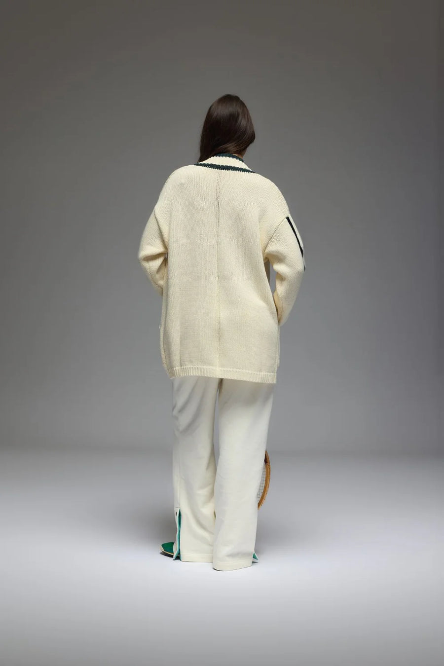 Araminta James Club Cardigan - Coconut