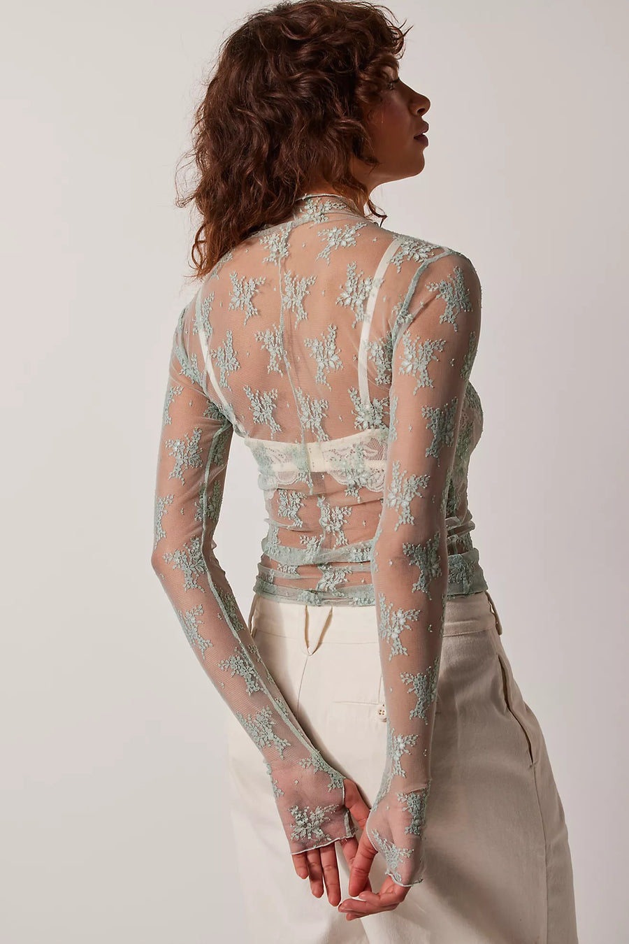 Free People Lady Lux Layering Top - Mermaids Tail