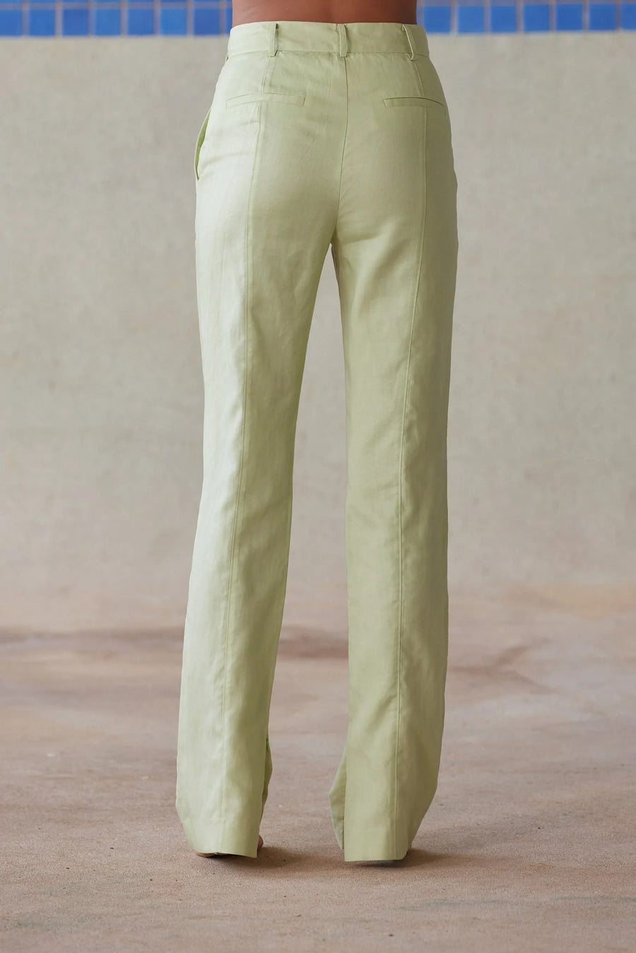 Pippa The Label Piper Slim Leg Pant - Olive