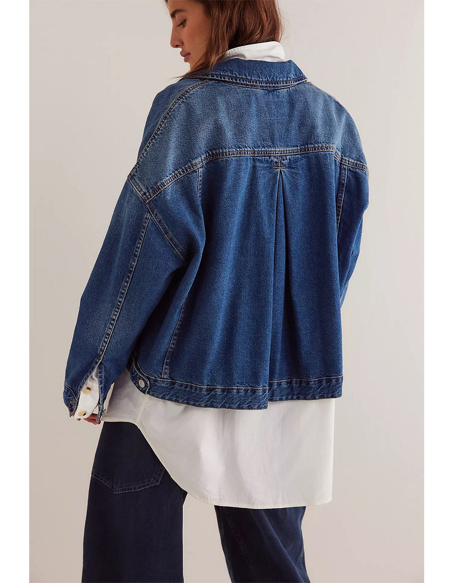 Free People Opal Swing Jacket - Got The Blues