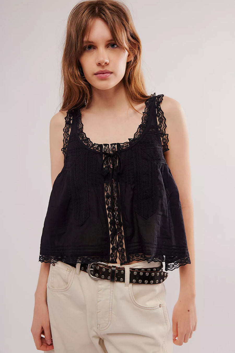 Free People Evermore Tank - Black
