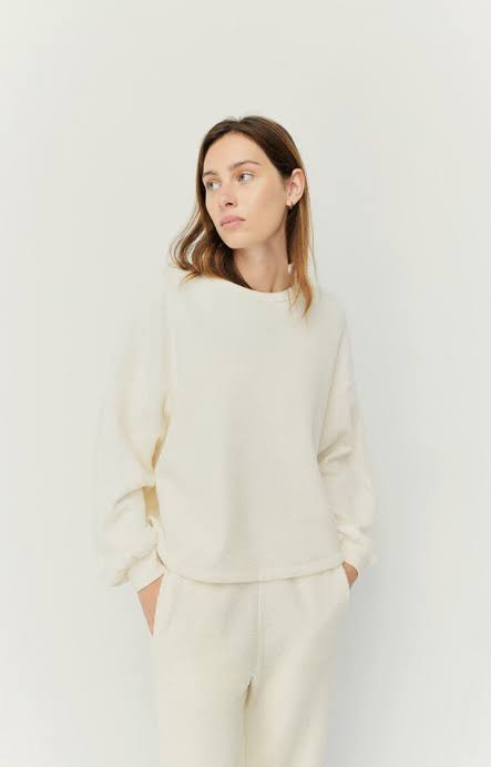 American Vintage Bobypark Sweatshirt - Ecru