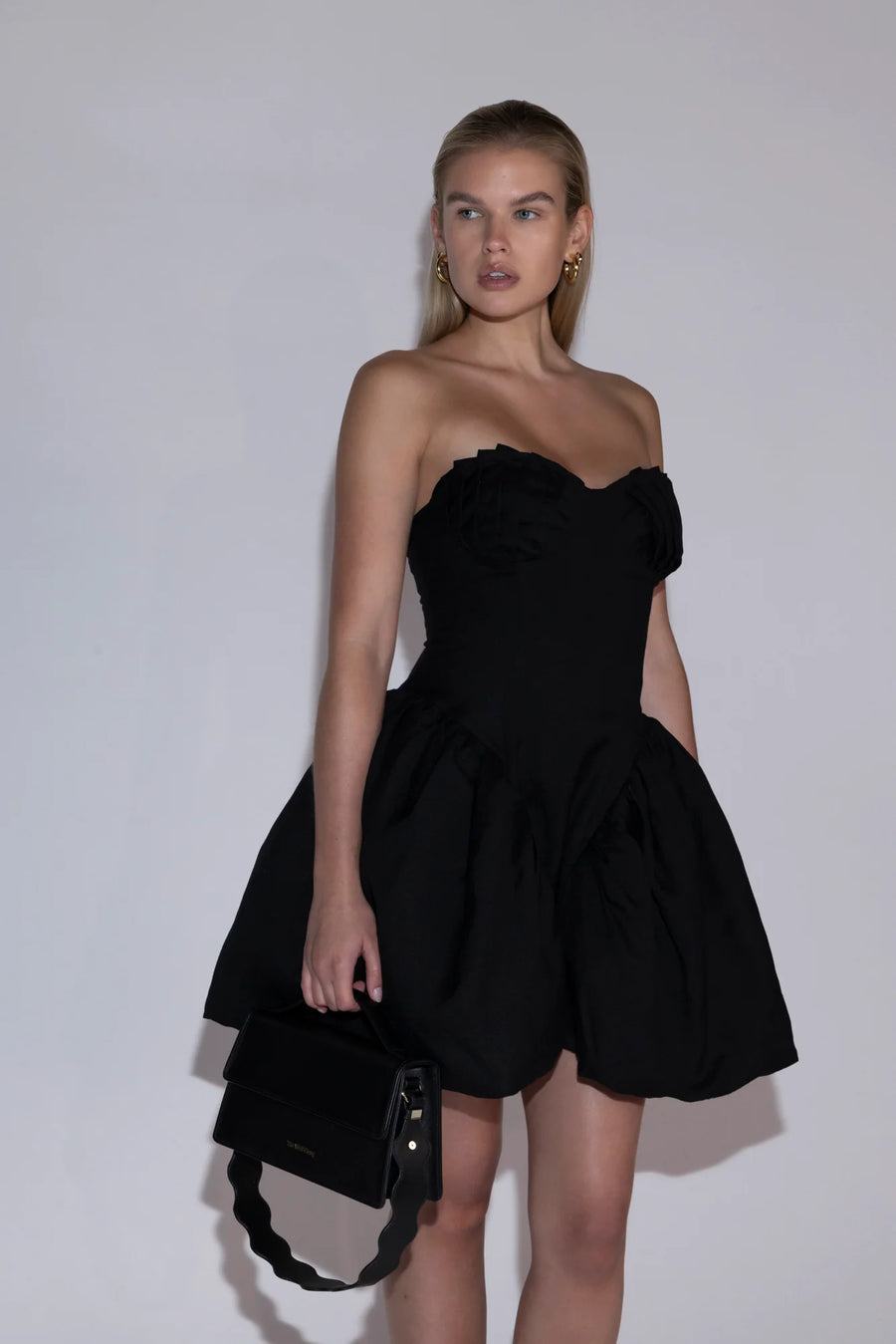 The Wolf Gang Cece Mini Dress - Noir SALE