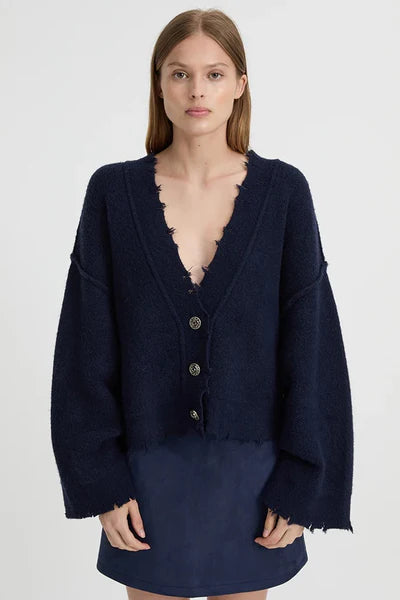 Blanca Pepa Cardigan - Navy