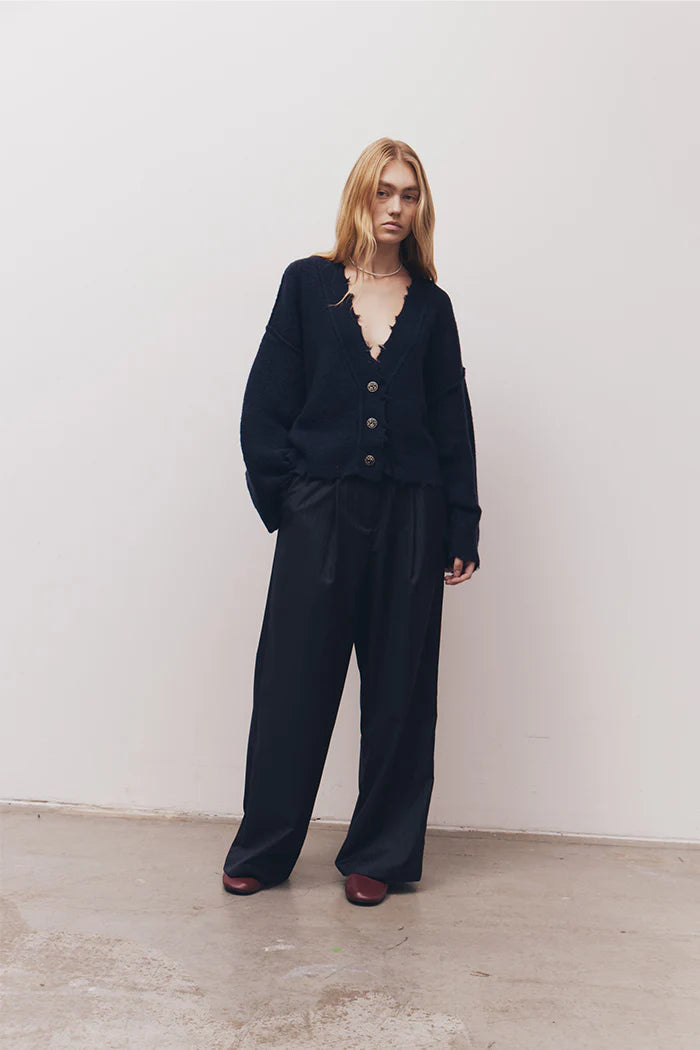 Blanca Pepa Cardigan - Navy