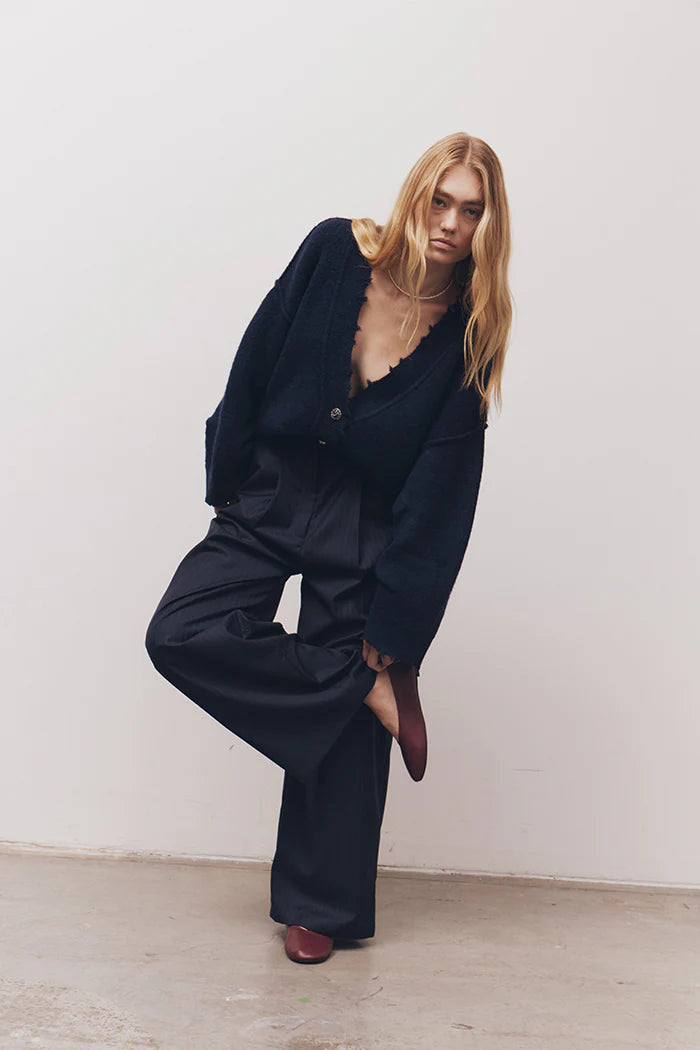 Blanca Pepa Cardigan - Navy