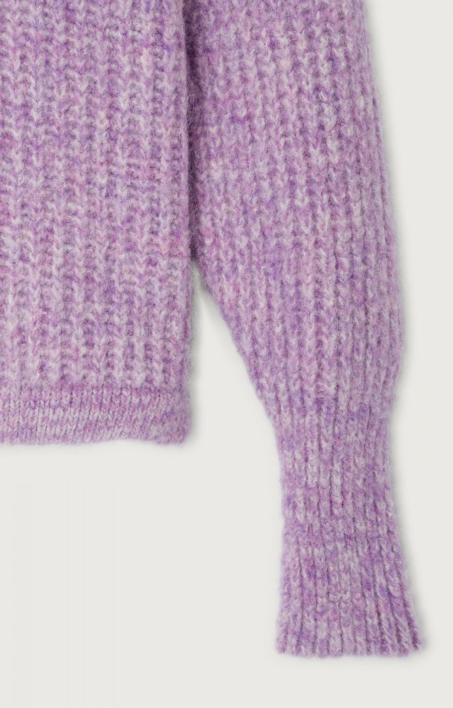 American Vintage East Cardigan - Lilac Melange