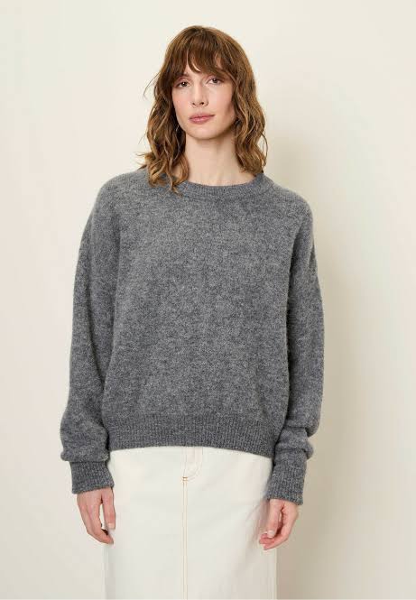 American Vintage Vitow Jumper - Steel Melange