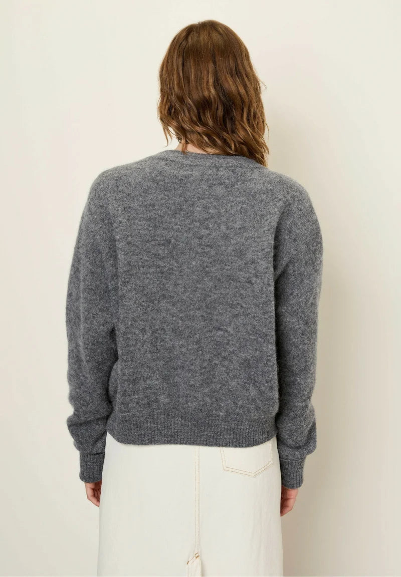 American Vintage Vitow Jumper - Steel Melange