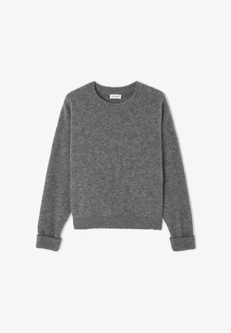 American Vintage Vitow Jumper - Steel Melange