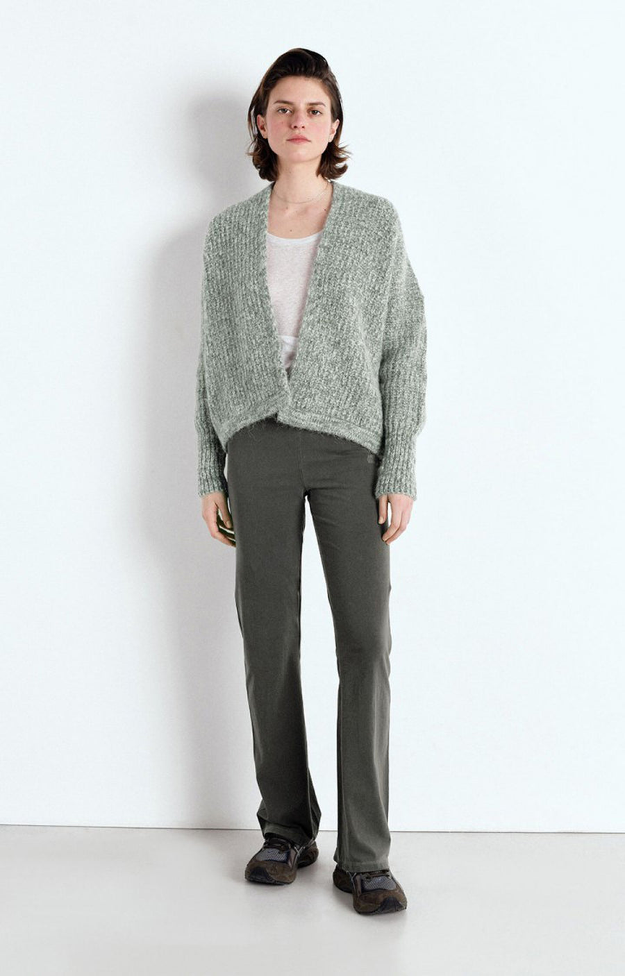 American Vintage East Cardigan - Turtle Melange