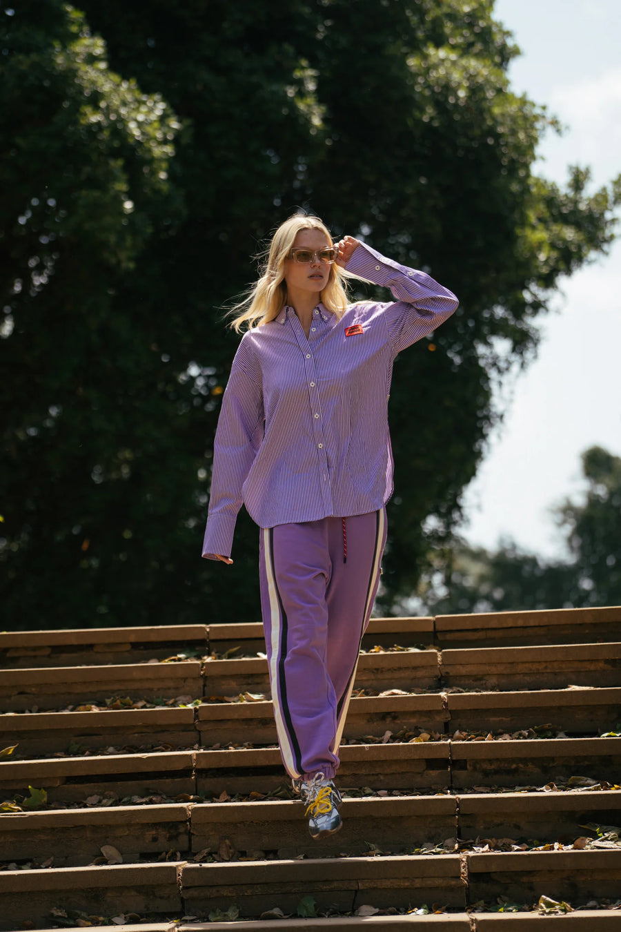 Araminta James Bisous Trackpant - Violet