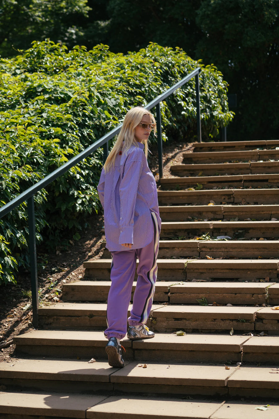 Araminta James Bisous Trackpant - Violet
