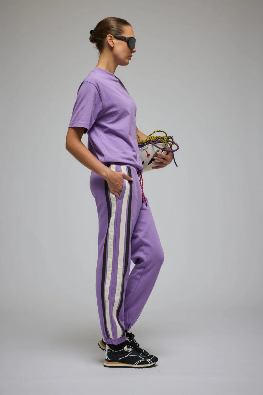 Araminta James Bisous Trackpant - Violet