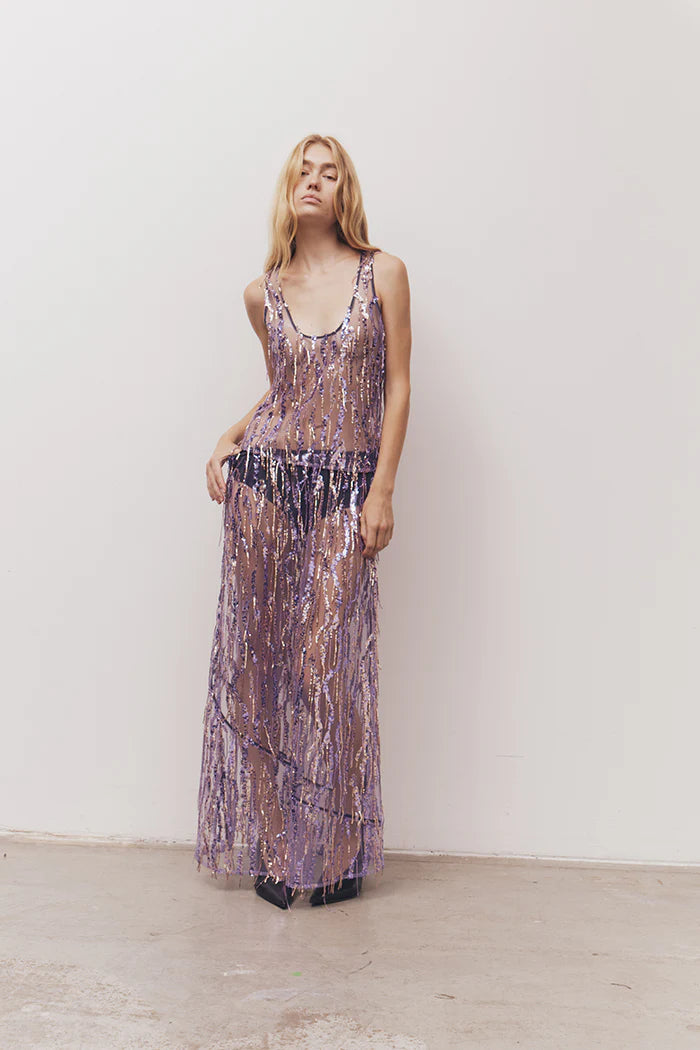 Blanca Sky Skirt - Purple