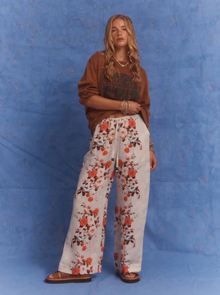 Kinga Csilla Isabella Shyla Pant - Ivory