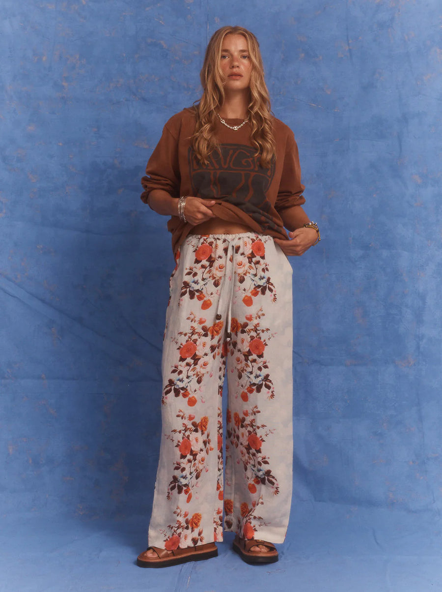 Kinga Csilla Isabella Shyla Pant - Ivory