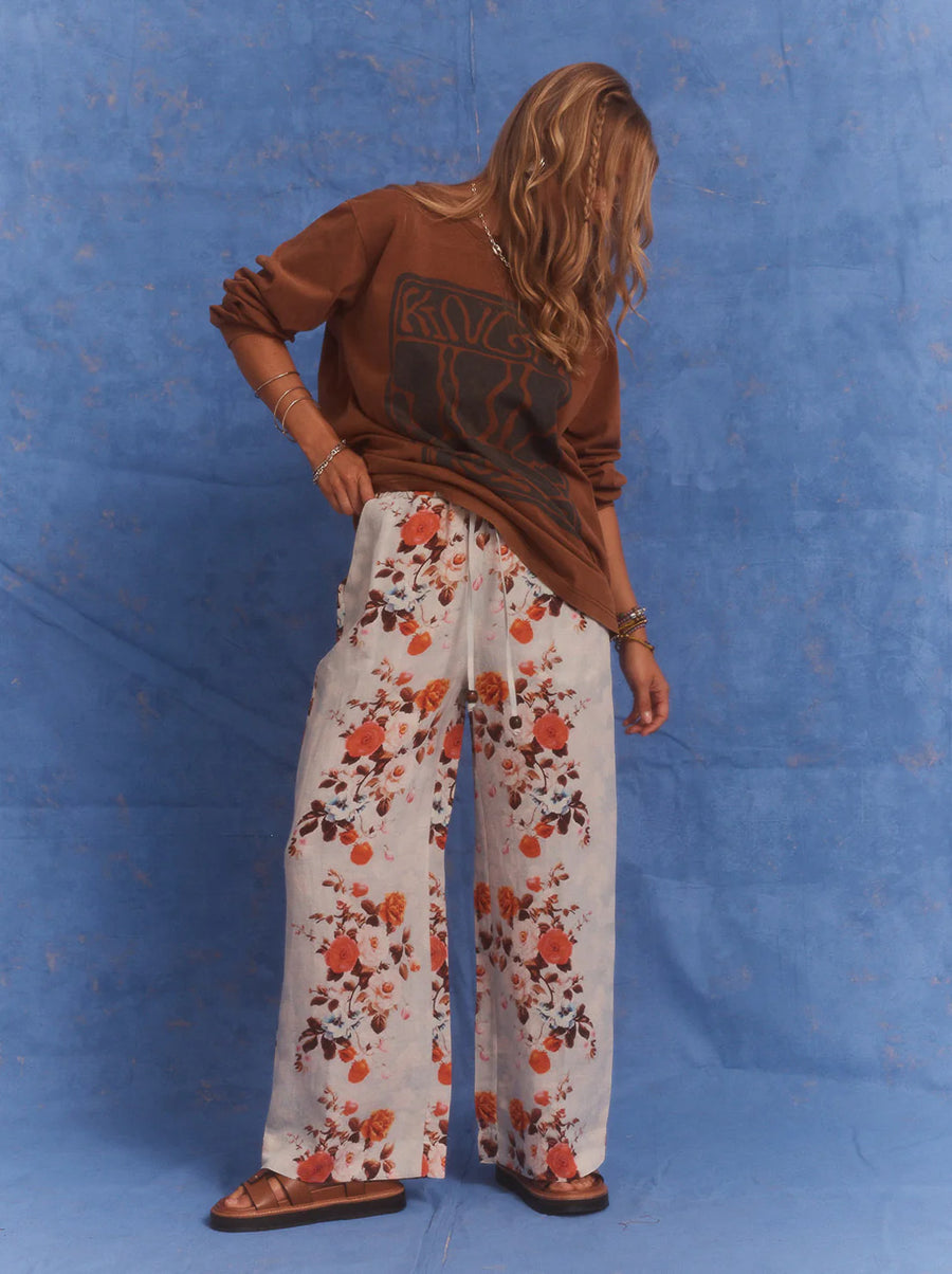 Kinga Csilla Isabella Shyla Pant - Ivory